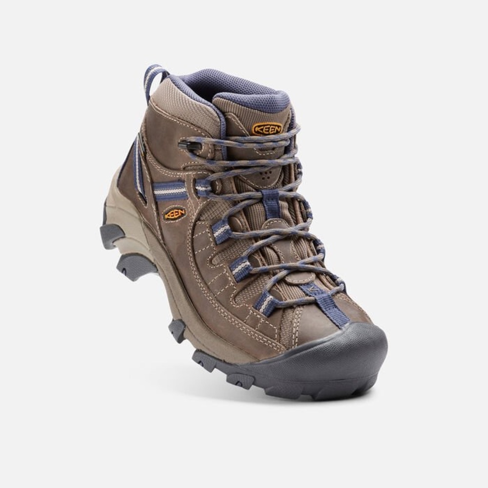 New Keen Hiking Boots Goat Crown Blue - Picture 4 of 9